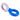 Hondenspeeltje DOODLE paars/blauw