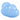 Hondenspeeltje HAPPY CLOUD blauw