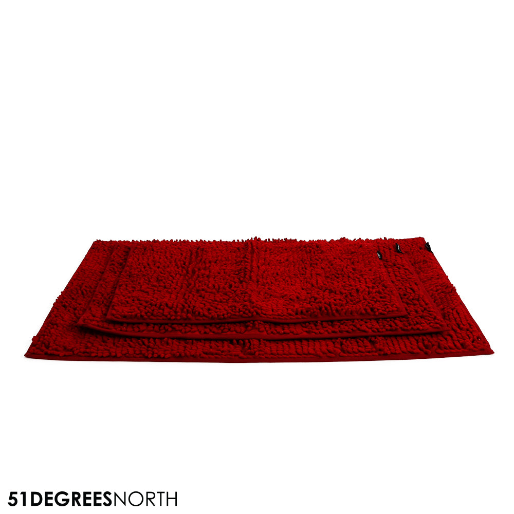 51 Degrees North – Clean&Dry benchmat – Red / rood