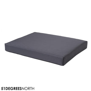 51 Degrees North - Orthopedic Storm – orthopedische matras type 2 - Imperial Grey / donkergrijs