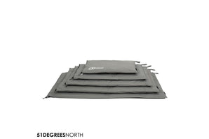 51 Degrees North - Storm Bench Cushion - Rocky Grey