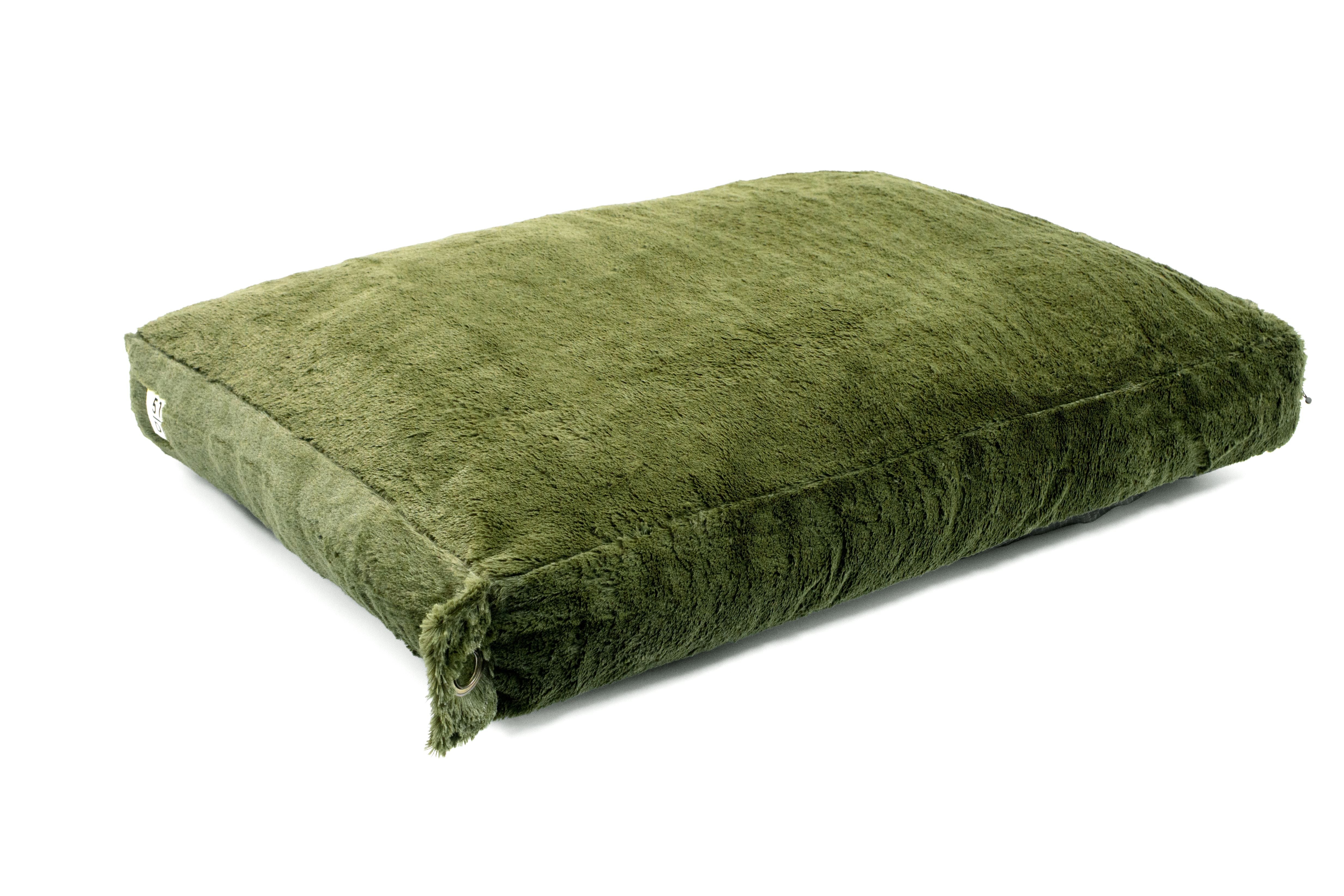 51 Degrees North - Supersoft - Boxpillow - Dark Green