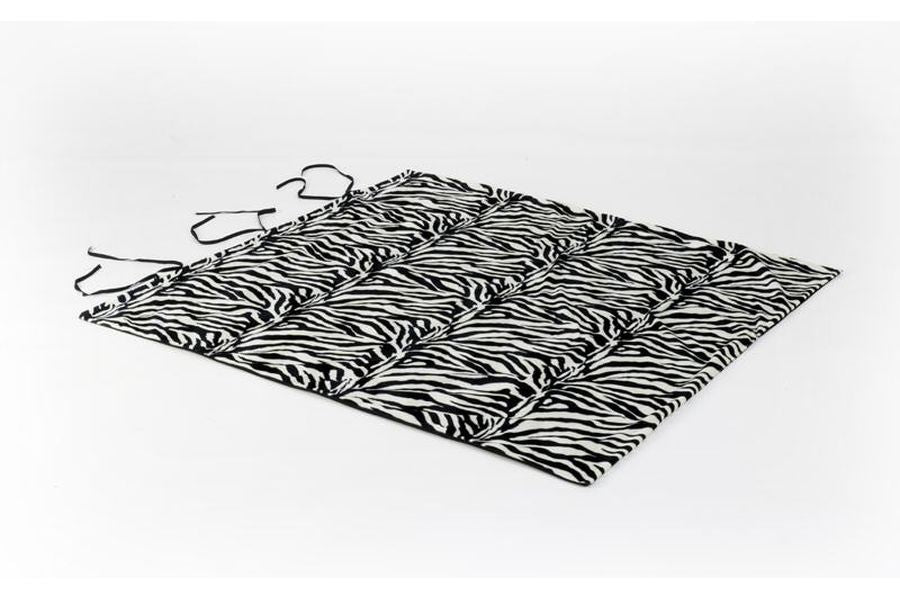 Autokleed Bonfire - Zebra zwart/wit