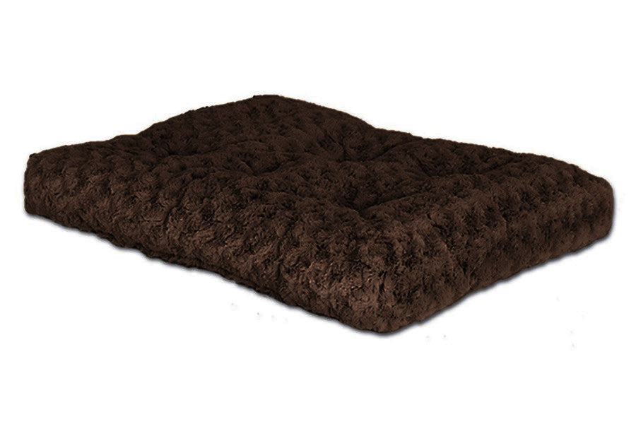 Comfort Ombre Swirl Fur Pet Bed - Bruin